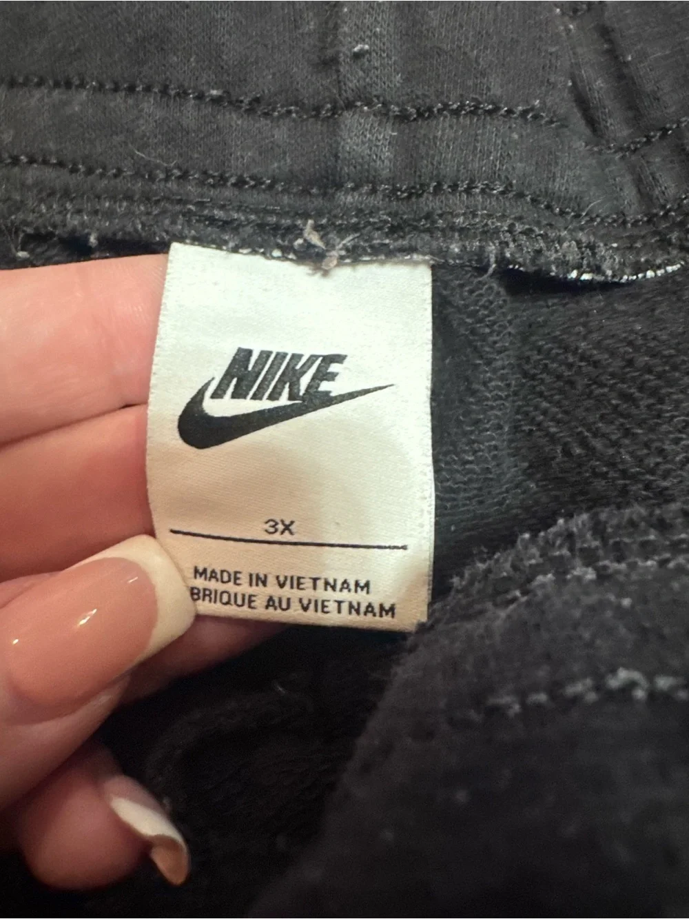 Nike Black Women's Athletic Shorts with Elastic Waist